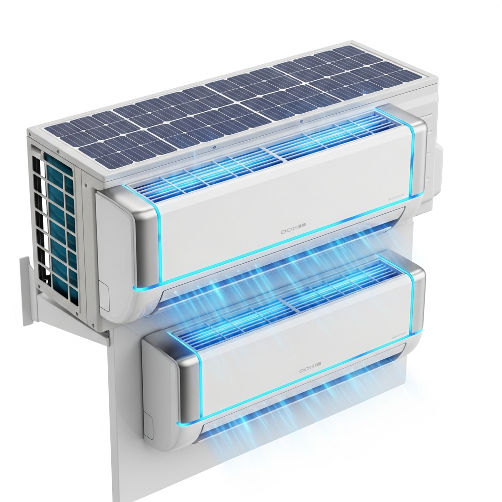 Solar Ac Sinfin Solar AC — India's First Solar Hybrid AC Since 2017 | Sorya Energy
